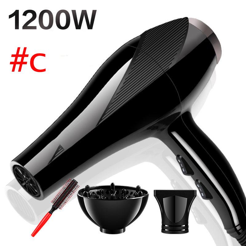 1200W High Power Hair Dryer Blue Light Protection Hot/cold Hair Dryer Barber Equipment for Home Hair Salon