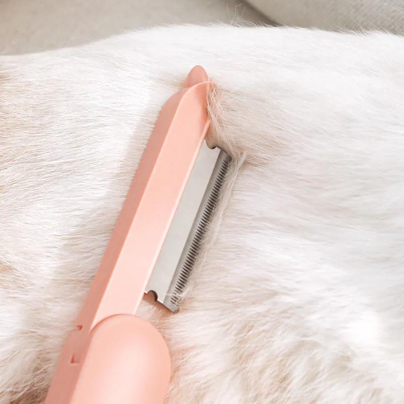 Cat Comb Floating Hair Remover for Dog Pet Matted Hair Removal Comb Cat Dog Special Grooming Comb Tool Brush Cat Hair Cleaner Pet Cat Supplies