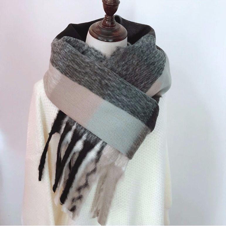 Winter warm scarf Christmas gift Woman Trend Wild Shawl scarf Long section scarf Birthday present