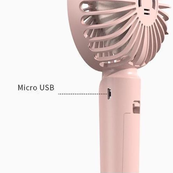 Usb Mini Fan Handheld Charging Silent Fan Student Dormitory Bed Big Wind Fan Portable Portable Electric Fan