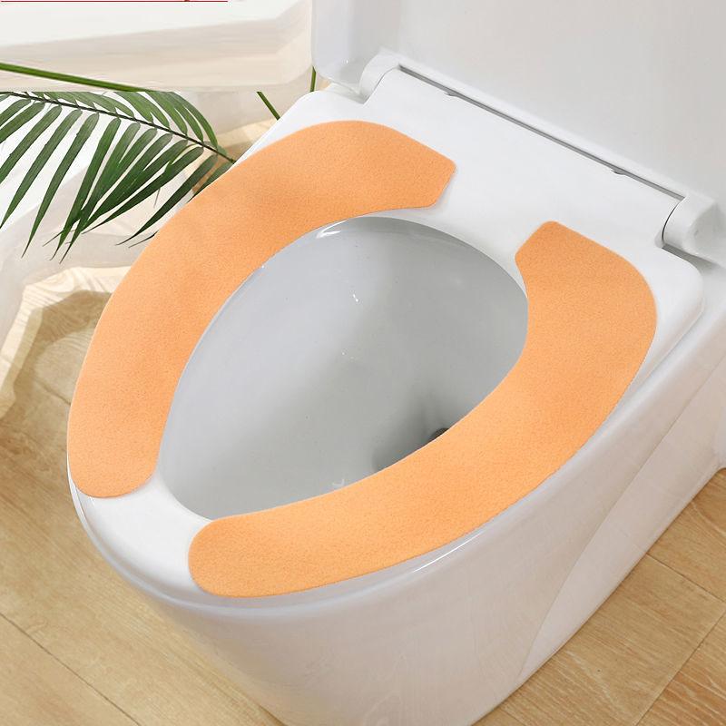 2PS Cuttable Toilet Stickers Toilet Seat Four Seasons Waterproof Household Toilet Stickers Cartoon Paste Universal