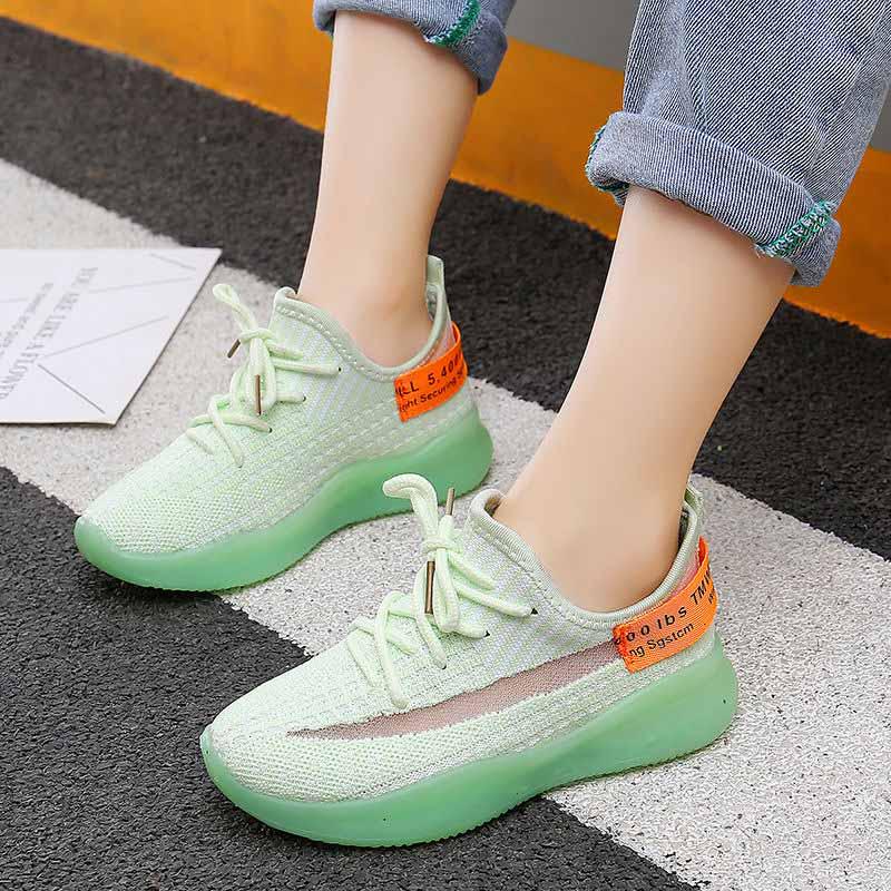 Size 26-37 Child Pink Sneakers Kids Mesh Breathable Non-slip Shockproof Basketball Shoes Lightweight Running Shoes Comfortable Deodorant Baby Shoes