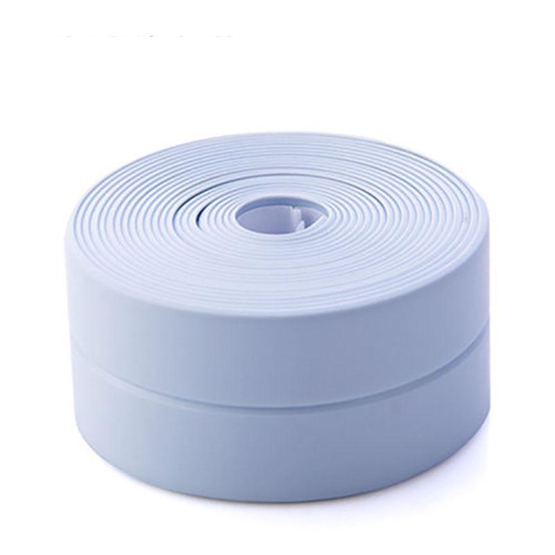 Kitchen Waterproof Strip Beautiful Seam Stickers Sink Waterproof Mold Tape Toilet Gap Wall Foot Line Stickers