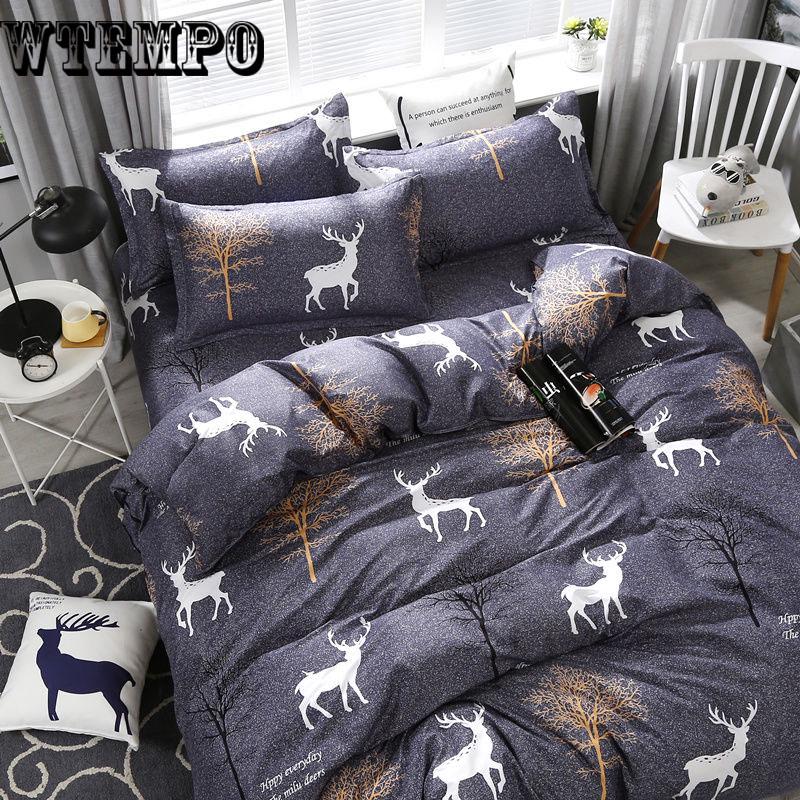 Bedding Set  Bed Linens 4pcs/set Duvet Cover Set European Style Bed Set Flower Bedclothes