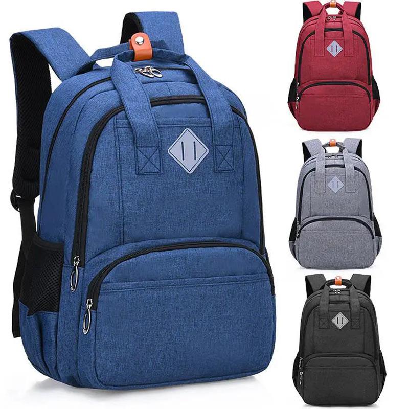 Junior High School and Elementary School Students Schoolbag Backpack Male Large-capacity Leisure Computer Backpack Travel Bag Female Fashion Trend