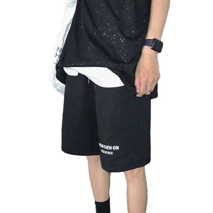 Summer Sports Shorts Male Ins Student Casual Five-point Pants Trend Wild Loose Basketball Pants