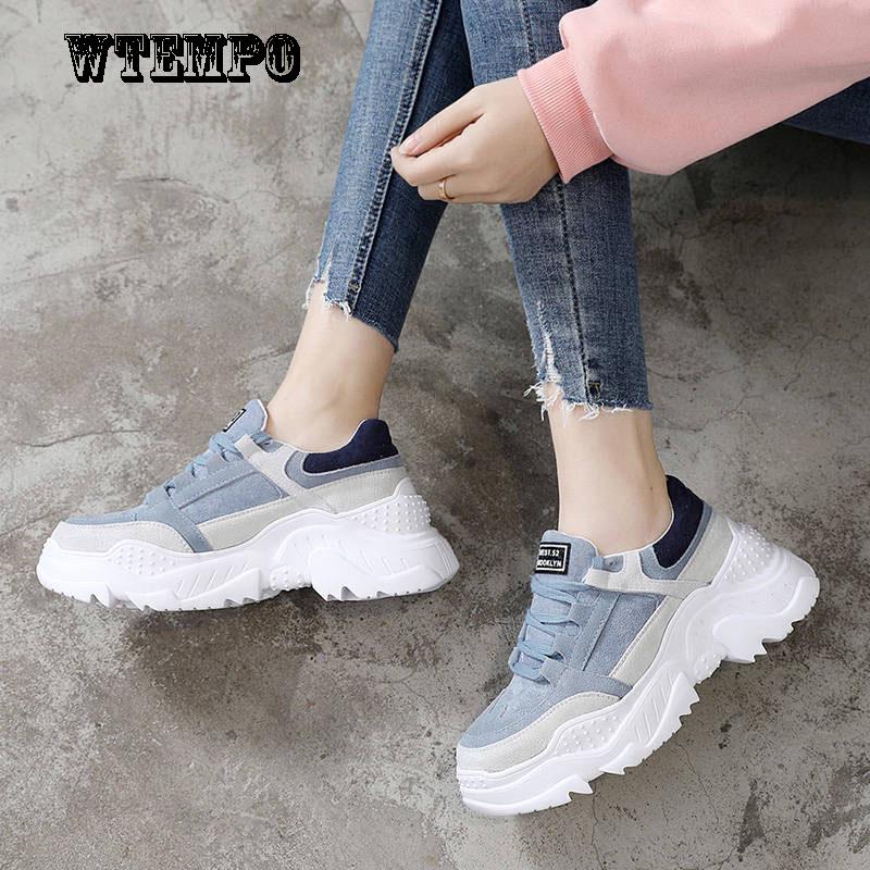 Muffin Shoes Increased Sneakers Casual Wild Shoes Female Sneakers Thick Bottom