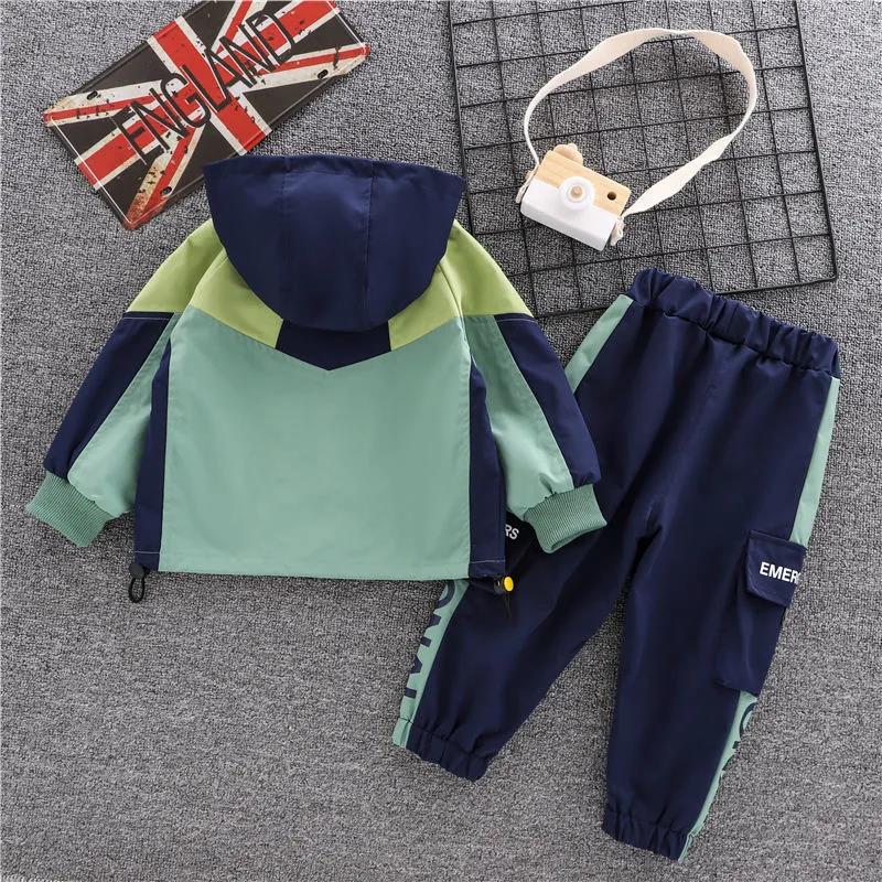 Children's Clothing Boy Suit 2021 Spring and Autumn Children's Jacket Little Boy Two-piece Suit