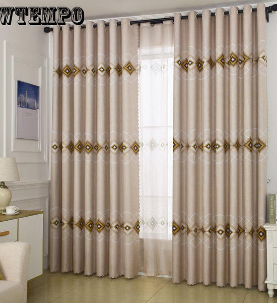 WTEMPO Curtain Blackout Curtain Window Treatment Thermal Insulated Solid Grommet Drapes