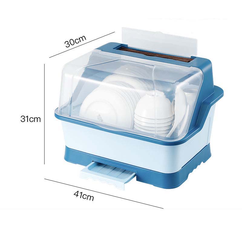 Kitchen Put A Bowl of Multi-function Storage Box Household Tableware Storage Box Drawer with Cover Storage Box