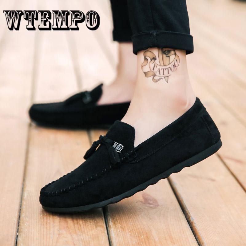 Shoes Men's Fashion Casual Flats Sneakers Men Driving Shoes Loafers Men