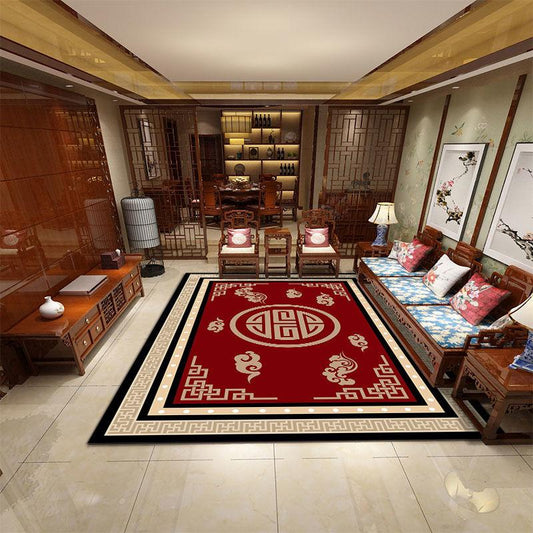 Bedroom Bedside Study Carpet Chinese Style Living Room Sofa Carpet