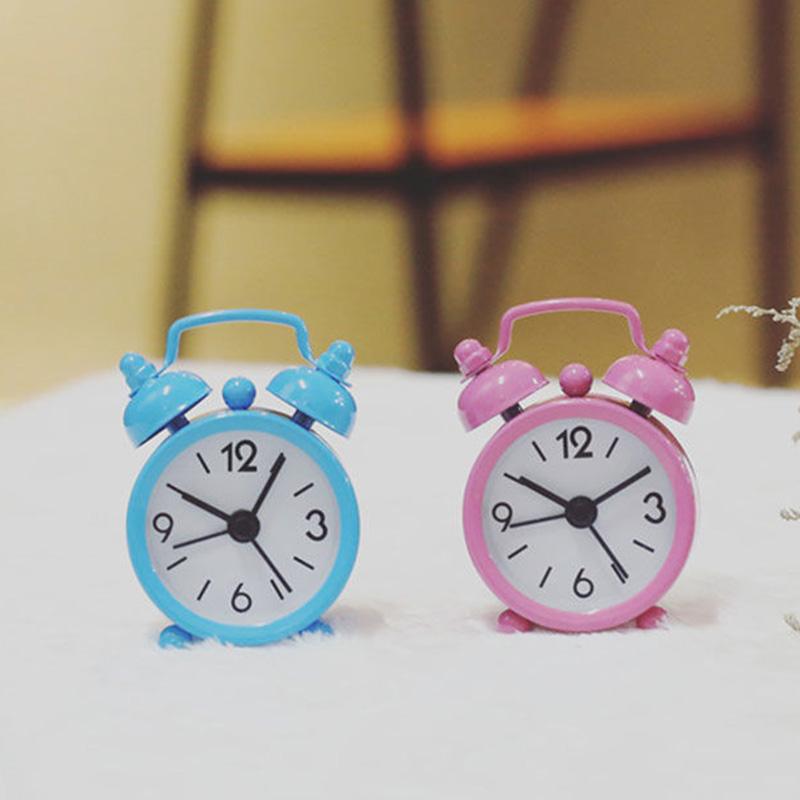 Personalized 5cm Mini Alarm Clock Cute Student Simple Dormitory Alarm Pocket Timer