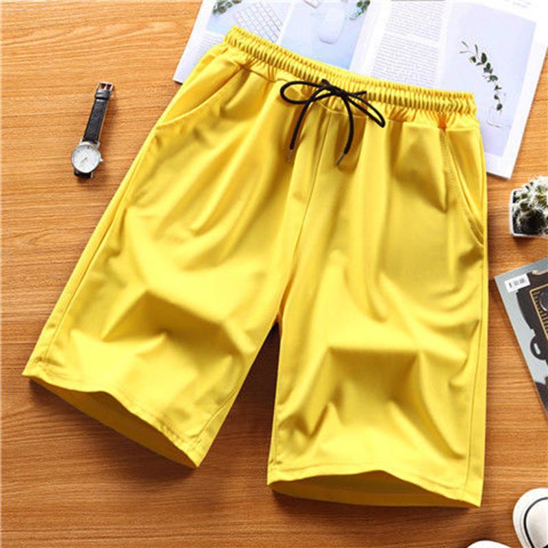 Men's Five-point Pants Summer Thin Shorts Wear Young Students Trend Sports Beach Casual Shorts