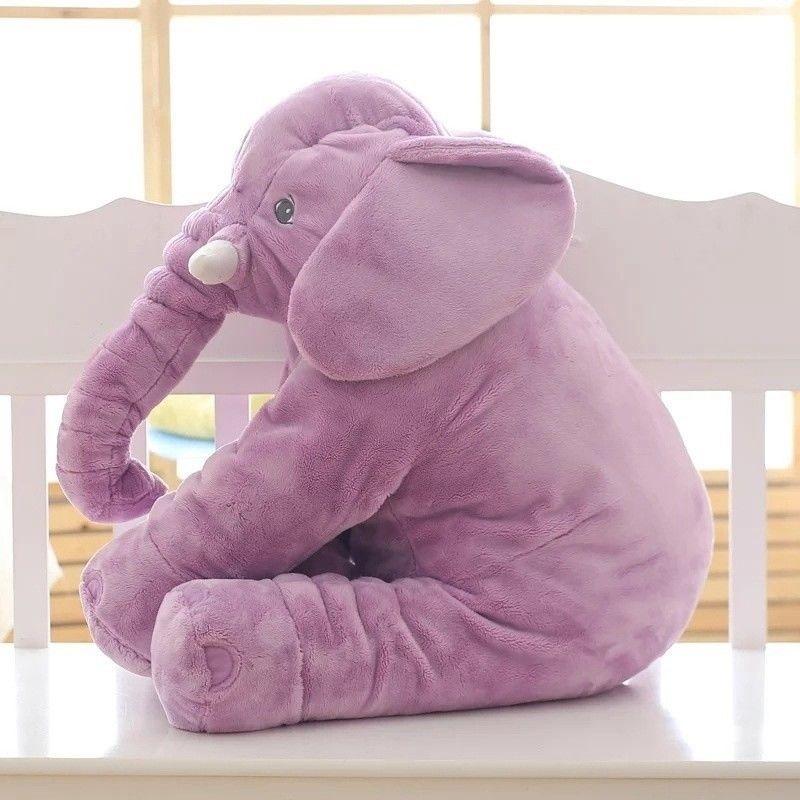 Cute Pillow Elephant Children Soft Plush Toy Doll Baby Kids Nose Cushion Gift