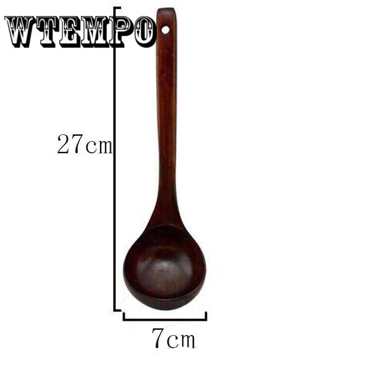 Wooden Soup Spoon Original Cooking Tools Mixing Spoon