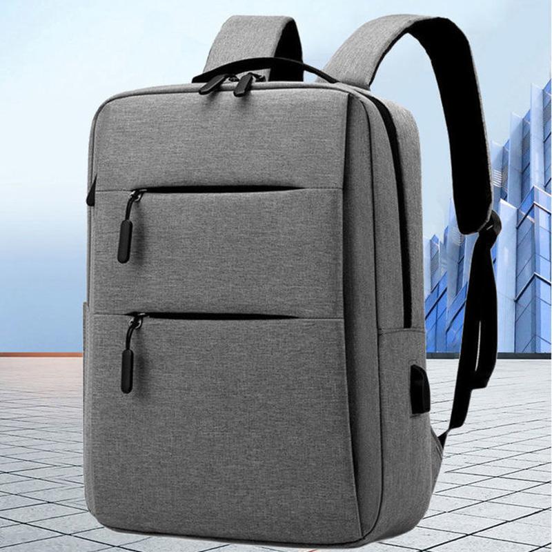 Fashionable Men and Women Charging Backpack 14-inch Laptop Backpack Business Backpack Travel School Bag