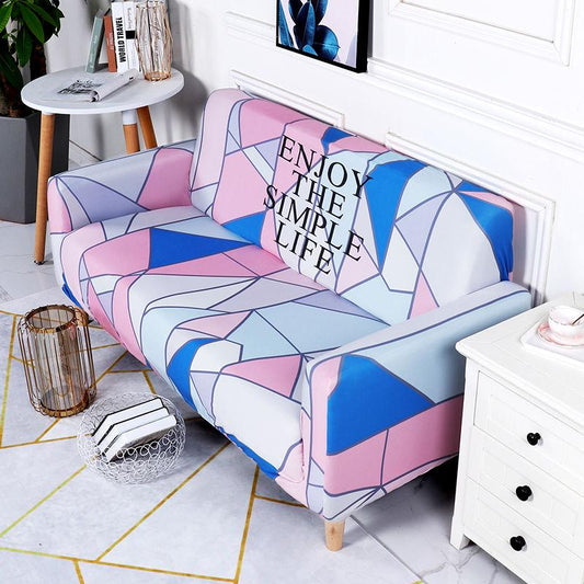 Geometric Sofa Cover  1/2/3/4 Seat Sofa Towel all-inclusive couch covers Elastic L Shape Slipcover