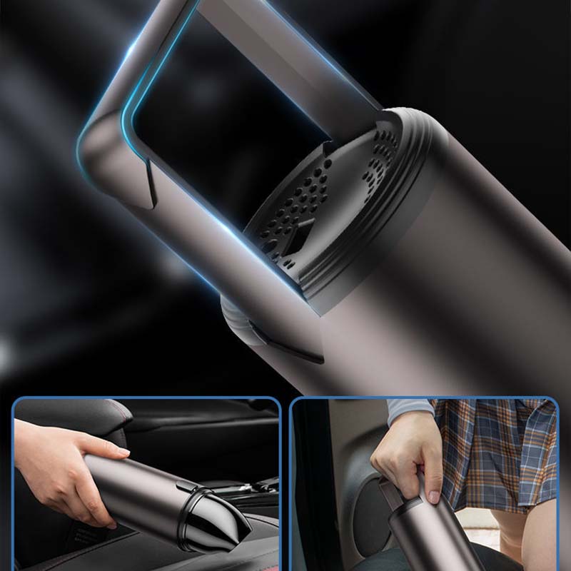 Car Vacuum Cleaner Wireless Vacuum Cleaner Car Charging High-power Powerful Car Dual-use Mini Handheld Car Cleaning Accessories