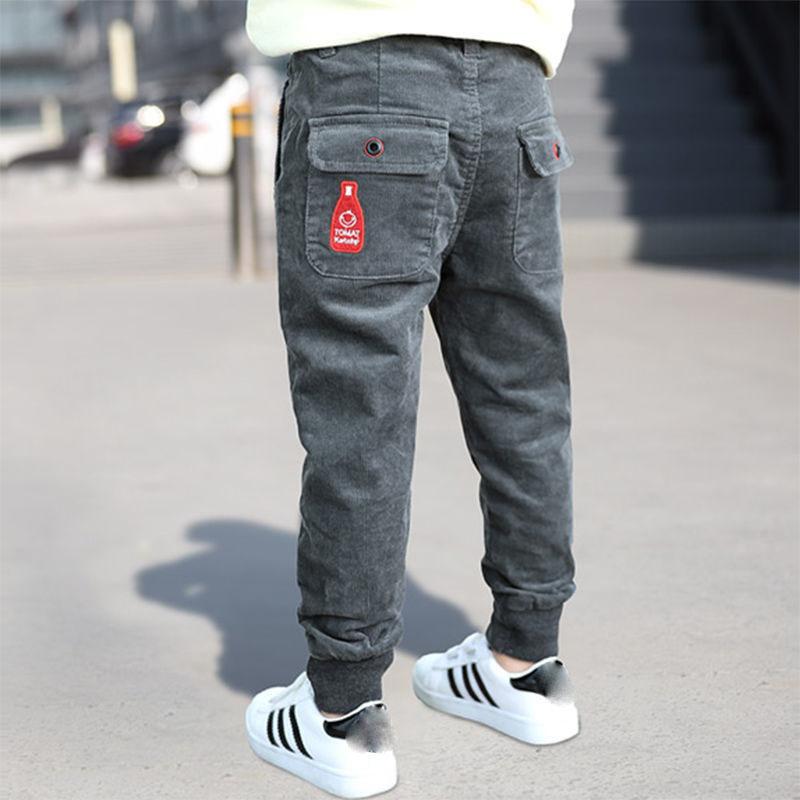 Kids Boys Jeans Fashion Clothes Classic Pants Denim Clothing Children Baby Boy Casual Bowboy Long Trousers 5-15Y