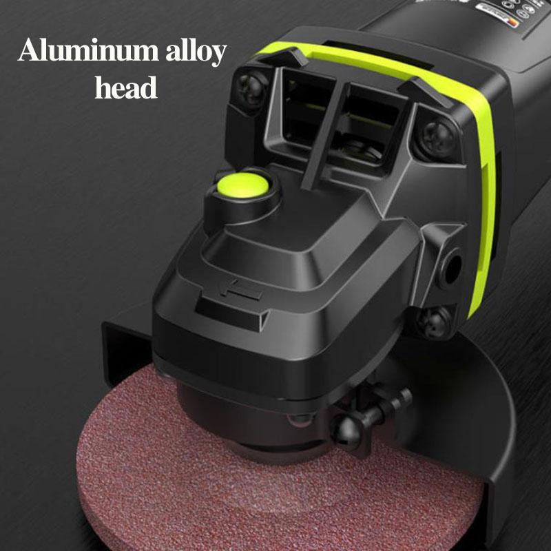 2680W High Power Angle Grinder Utility Set Handheld Electric Grinder Polisher Wire Cutter Can Cut Metal Stone