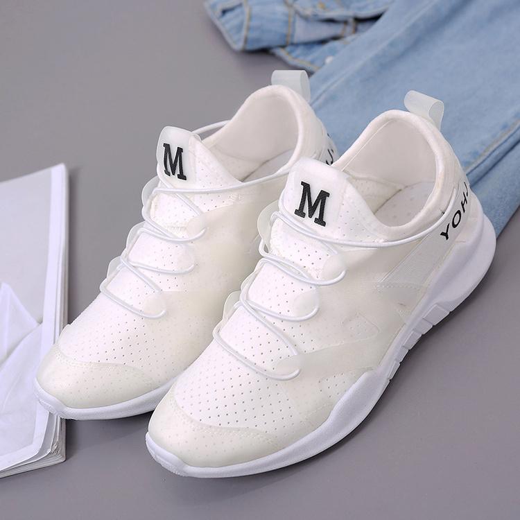 Sports Shoes Female White Shoes Summer Flat Student Shoes Running Shoes Casual Travel Shoes