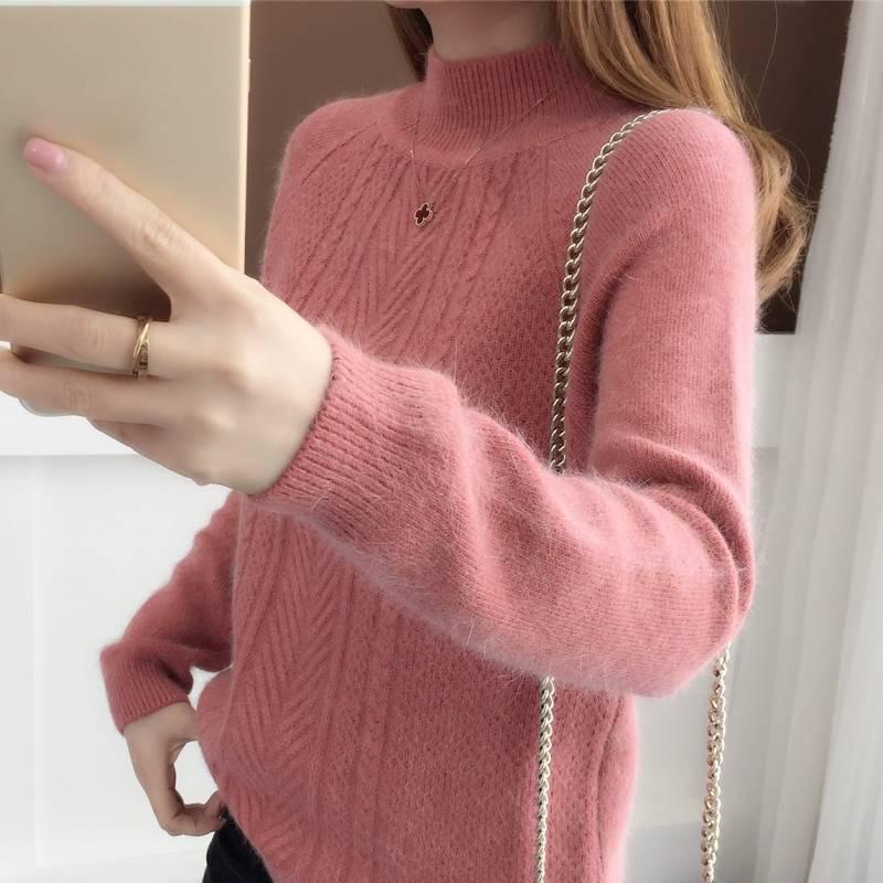 Cashmere Sweater Women Turtleneck Women's Plus Size Knitted Winter Women Warm Sweaters Female Jumper