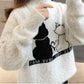 Autumn Winter Women Slim Knitted Sweater Tops High Neck Long Warm Baggy Chunky Pullovers Outwear