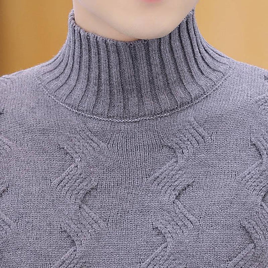 Cashmere Sweater Men Brand Clothing Men Turtleneck Sweaters Casual Knit Shirt Autumn Wool Pullover