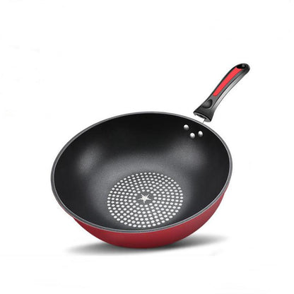 Frying Pan Wok Household Wok Pan with Pancake Non-stick Pan Cookware Family Dinner No Lampblack Frying Pan