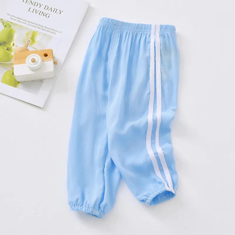 Children's Anti-mosquito Pants Summer Thin Section Boys and Girls Baby Summer Footwear Pants Baby Lantern Casual Sports Trousers