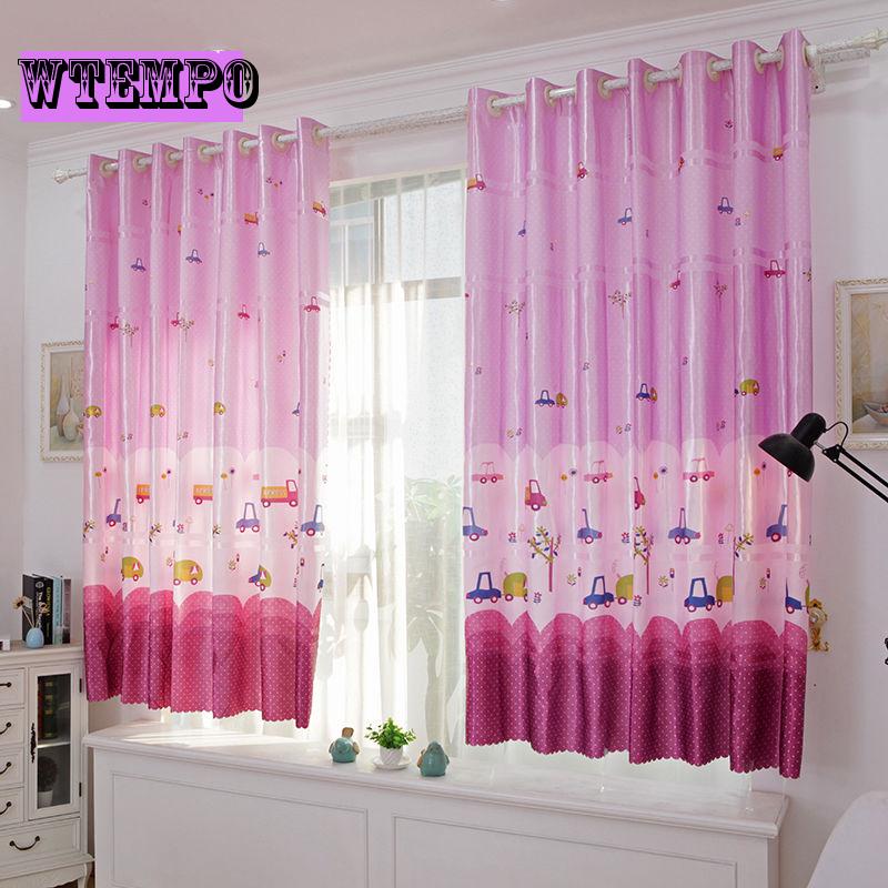 Curtain Finished Products Simple Modern Small Short Curtain Bay Window Living Room  Curtain