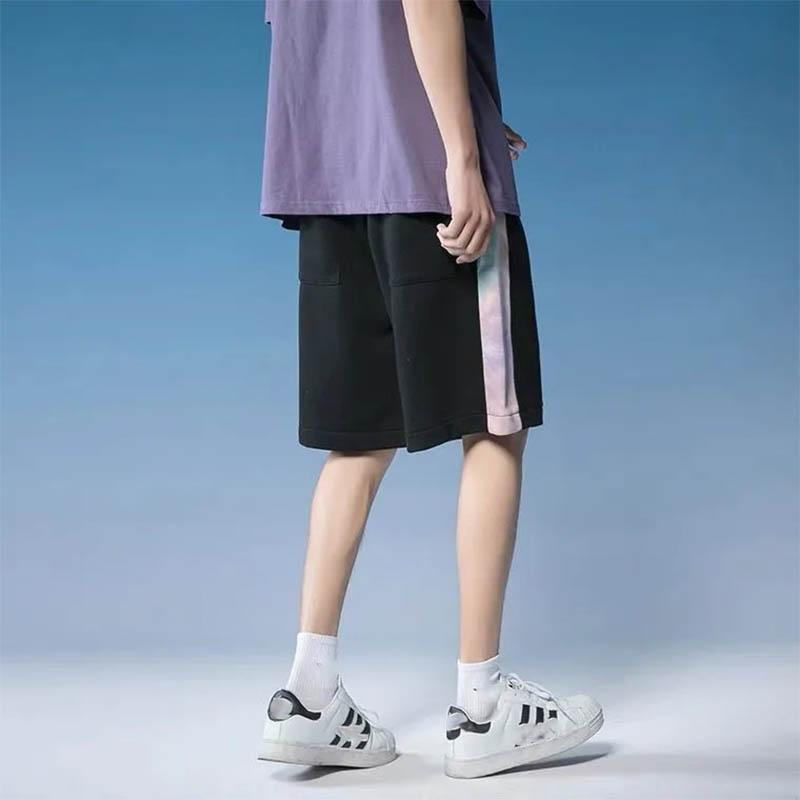 Men's Outer Wear Shorts All-match Loose Casual Five-point Pants Summer Thin Breathable Pants Men's Beach Pants Sports Overalls Shorts