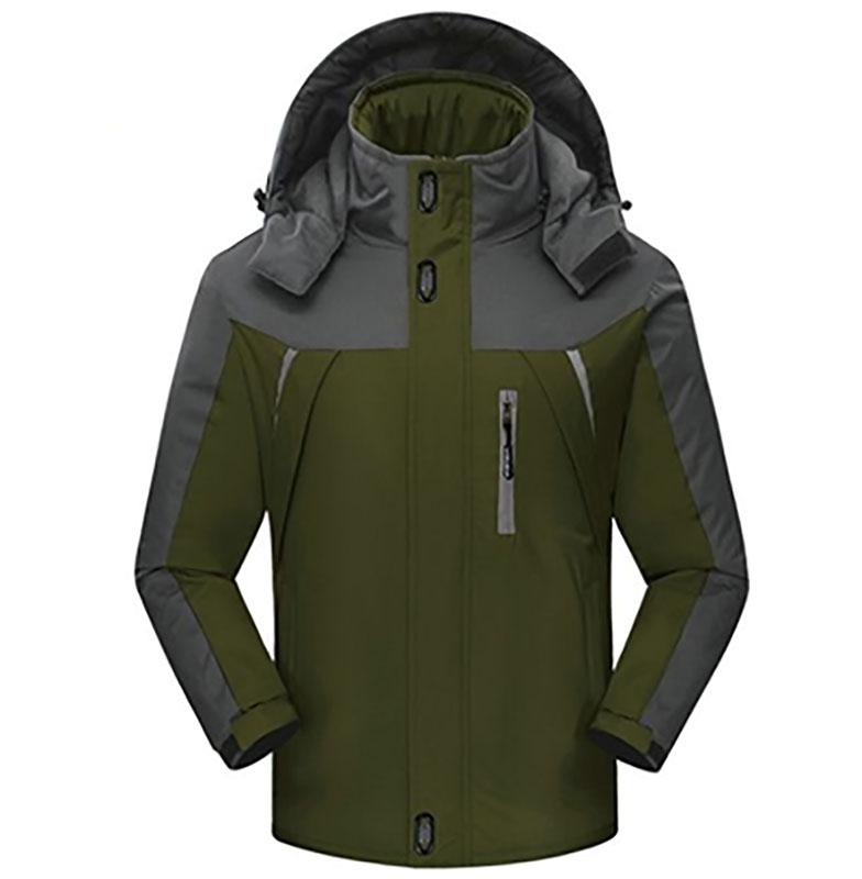 Plush Thick Plus Size Cotton Jacket Winter Outdoor Windproof Waterproof Coats Mountaineering Ski Top