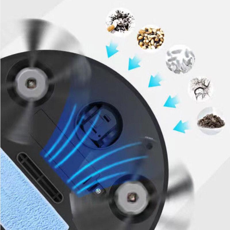 Automatic Charging Sweeping Robot Intelligent Mute Household Cleaning Suction Sweeping Mopping Black Mopping Robot