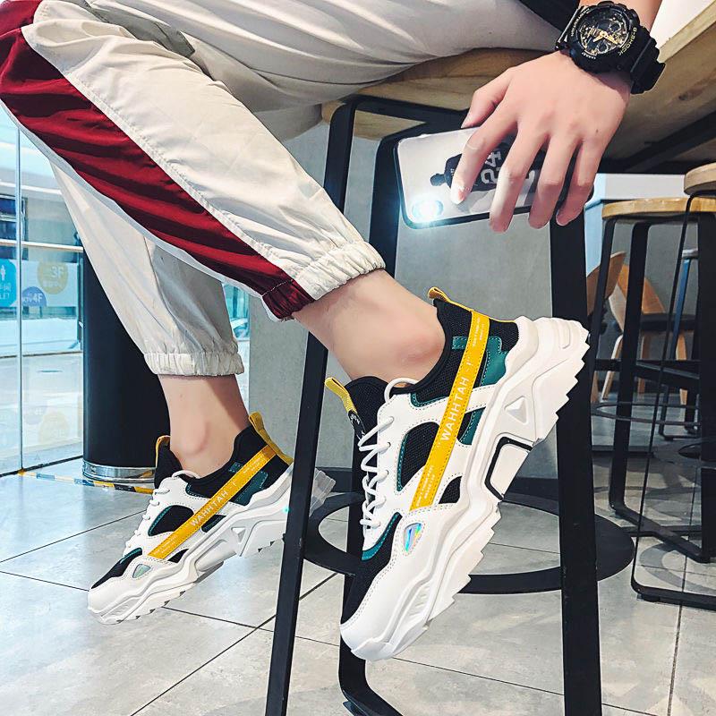 Plus Size 38-44 Summer Men Mesh Sneakers Anti-Slippery Breathable Basketball Running Shoes Non-slip Wear-resistant Comfortable Shoes