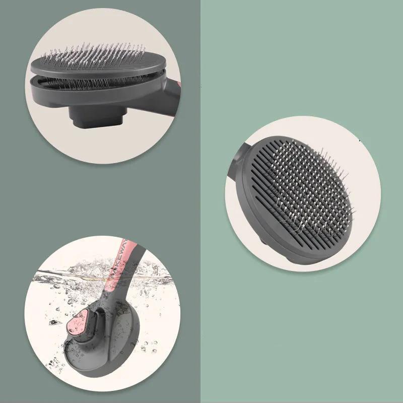 Cat Comb Dog Matted Hair Removal Comb Floating Hair Cat Comb Cleaner Pet Grooming Needle Comb Cat Pet Supplies Pets Massage Comb Grooming Tool