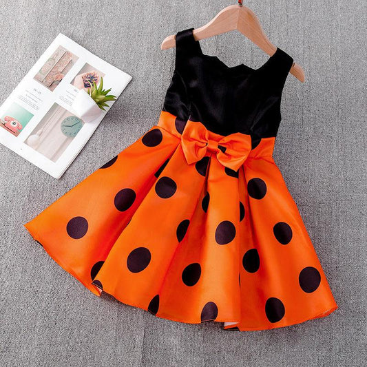 Embroidered Silk Princess Dress for Baby Girl Flower Elegant Girl Dress Party Christmas Halloween Kids Dress Clothes