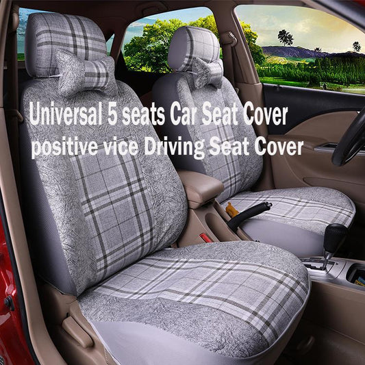 Seat Cover Universal Auto Seat Cushion 5 seats Universal car seat cover Waterproof 2 pcs set Car