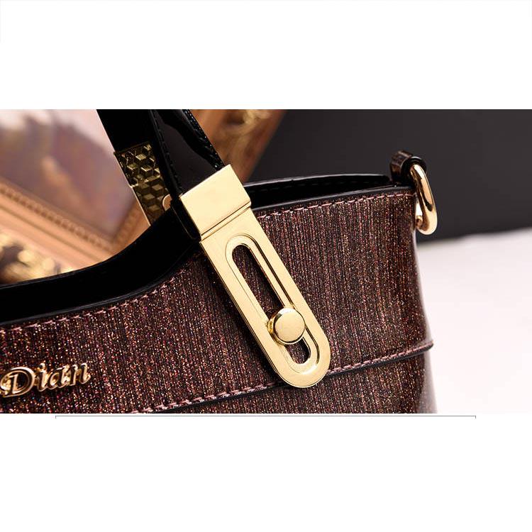 Luxury Women Leather Handbags Crossbody Bag High Quality Patent Leather Ladies Shoulder Bag Tote