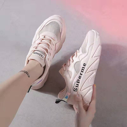 Sneakers Women Fashion Platform Shoes Basket Femme Shoes Womens Casual Female Trainers Dad Shoes