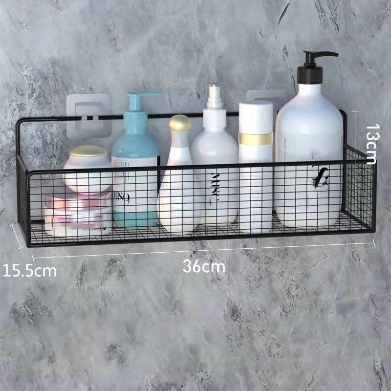 Bathroom Racks Bathroom Wall-mounted Hand-washing Sink Wall Storage Shelf Toilet Kitchen Wall-mounted Storage Rack Towel Rack Storage Holders