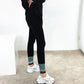 Ladies Cotton Leggings Korean Version Plus Velvet Tight-fitting Outerwear Elastic High Waist Thin Section Autumn and Winter Trousers Slim Pencil Pants