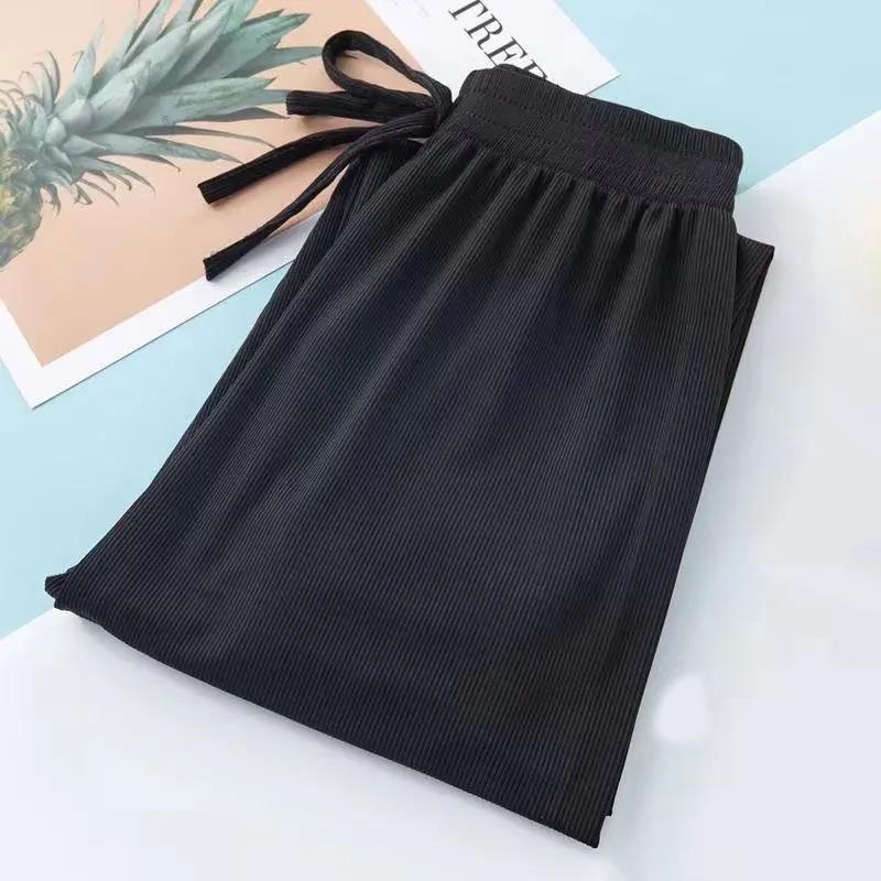 Children's Pants Summer Children's Ice Silk Anti Mosquito Pants Thin Boys' and Girls' Korean Casual Pants