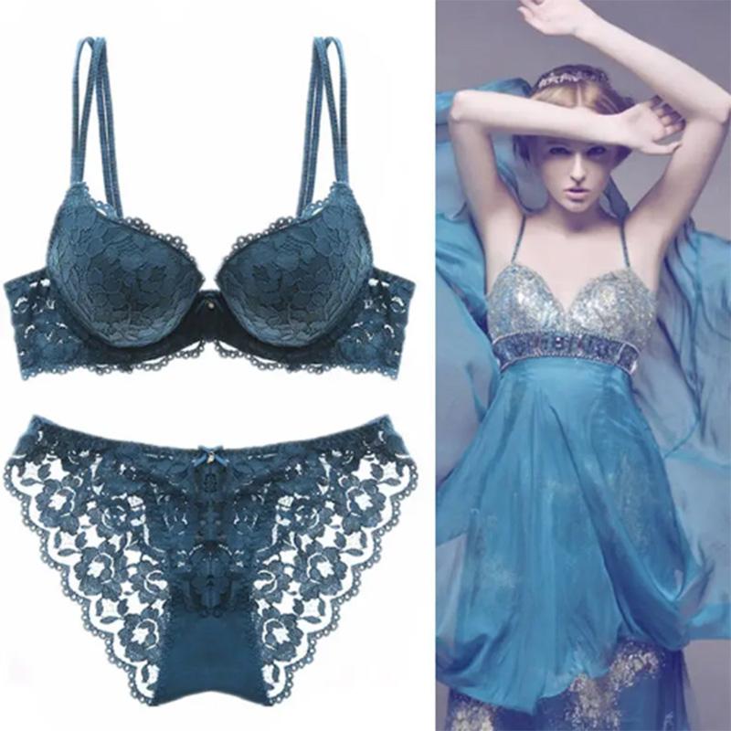 Small Breasts Gathered Adjustable Lace Girl Sexy Lingerie Female Beauty Back Bra and Breast Bra