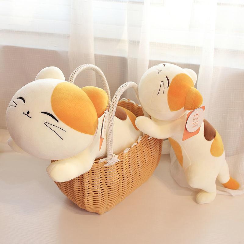 Lovely Cat Pillow Kids Sleeping Doll Kitten Doll Cushion Cute Children Plush Toys Bed Doll Special Kids Gifts