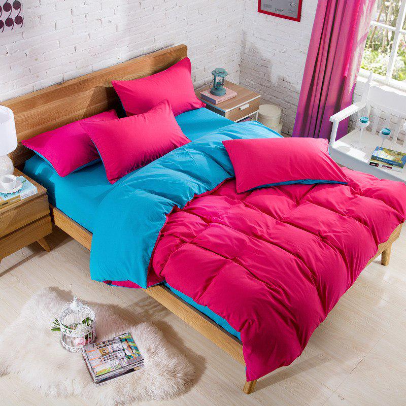 Fashion Duvet Cover Set Bed Linens Soft Warm Bed Covers Pillowcase