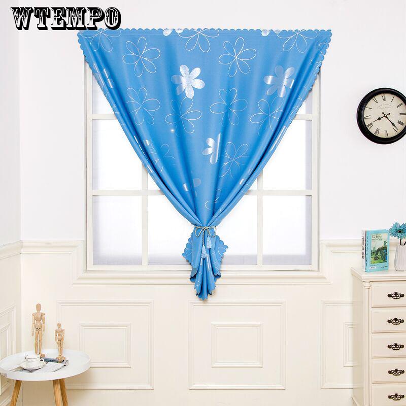 Easy Installation, Punch-free Roller Blind, Velcro, Blackout Window Rental Room Curtain