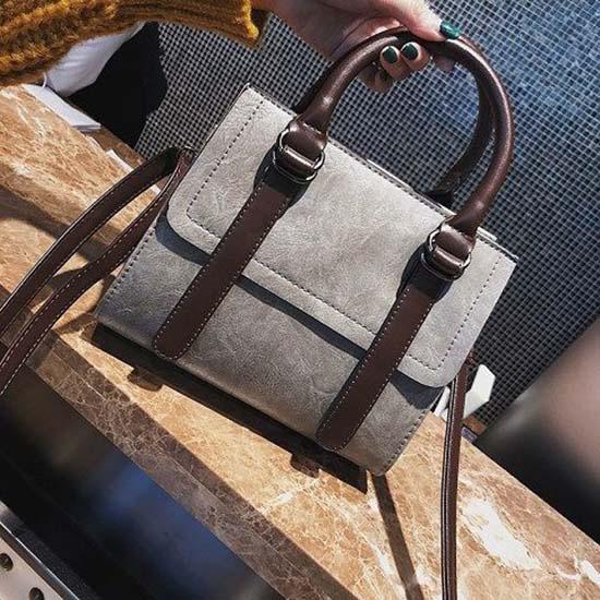 Fashion Handbags Korean Version of The Retro Bag Shoulder Diagonal Bag INS Minimalist Wild Handbag Hundreds of Skin Shoulder Bag