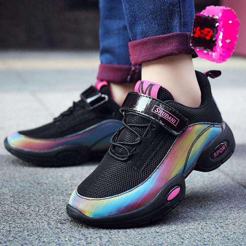 Kids Fashion Sneakers for Boys Girls Mesh Tennis Shoes Breathable Sports Running Shoes Lightweight Children Casual Walking Shoes